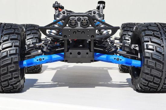 RPM Rear A-Arms Blue For Associated MT8