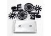 RPM 1:10 Mock Radiator And Fans