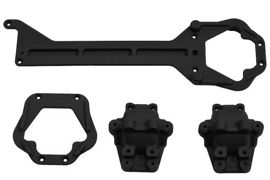 RPM Front + Rear Upper Chassis Diff Covers Latrax Teton/Rally