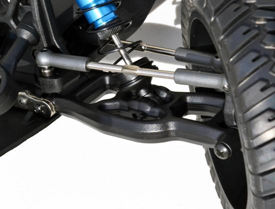 RPM Front A-Arms Black For Assoc Pro2 SC10 - Trophy Rat
