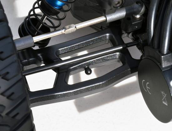 RPM Rear A-Arms For Assoc Pro2 SC10 - Trophy Rat Black