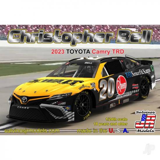 Salvinos JR Models 1:24 Joe Gibbs Racing Christopher Bell 2023 Toyota Camry Primary