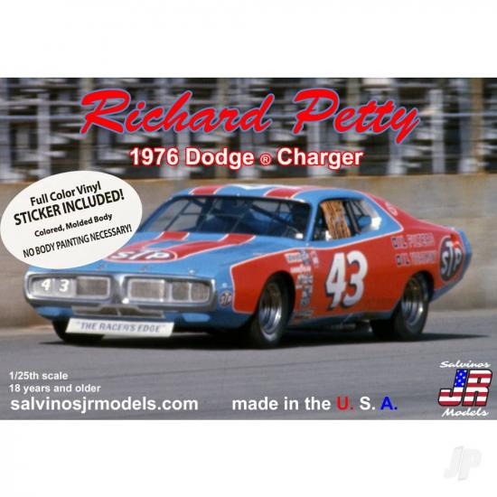 Salvinos JR Models 1:24 Richard Petty 1976 Dodge Charger