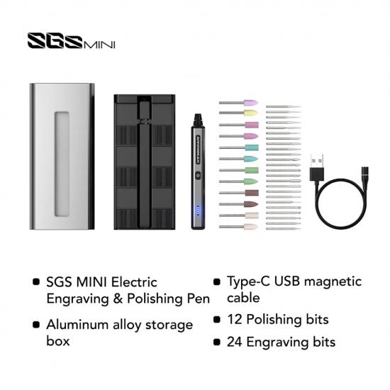 SGS Mini Elec Engraving&Polishing pen-Space Grey