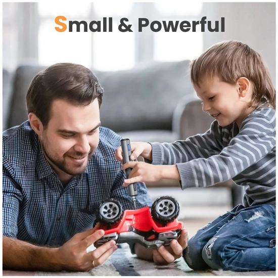 Arrowmax SES Mini Grey Electric Screwdriver - 28 Bits