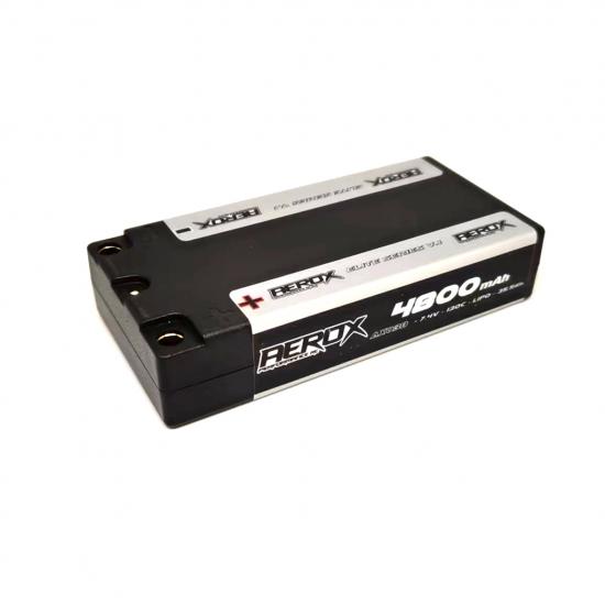 Aerox Elite LiPo 4800mAh Shorty 7.4v 130C 20mm