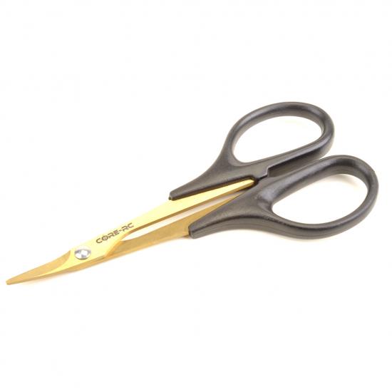 Core RC- Curved Body Scissors - Ti Nitride Coated