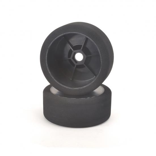 GT8/Rally Black Pre-Glued Foam Tyres 45Sh-103mm