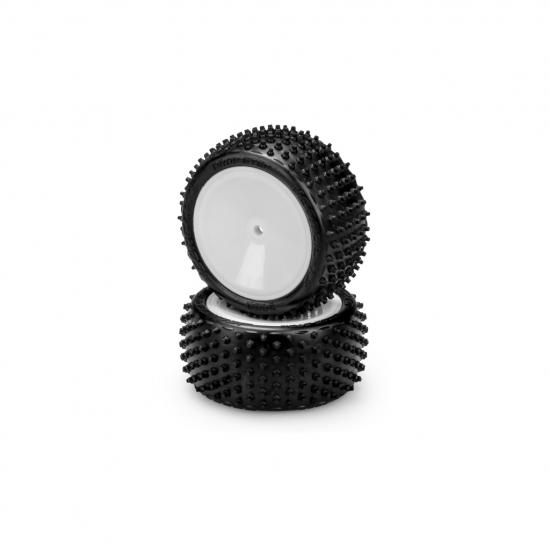 J Concepts Drop Step Pink Pre-Mounted on 3348W Wheels