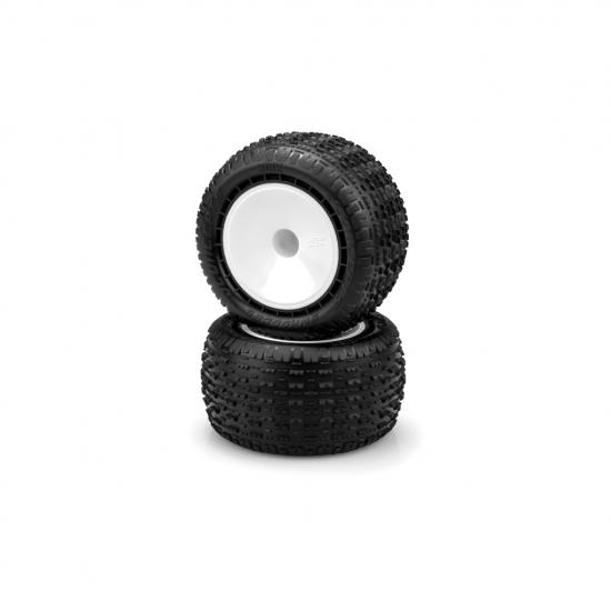 J Concepts Swaggers - Pink 2.2 Stadium Truck Tire on 3354W