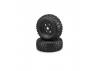 JConcepts Landmines Tyres - Yellow compound - Mounted on 3393B Wheels (2)