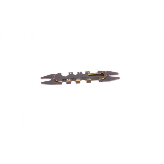 Monkey King Multi Function Tool – Ball Joint/Spanner - Black/Golden