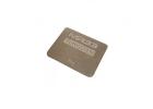 MR33 Tungsten Weight - 24 x 30 x 1.5mm - 20g