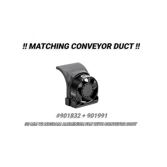 Nosram Aluminium High Rev Motor Fan V2 30x30x10mm