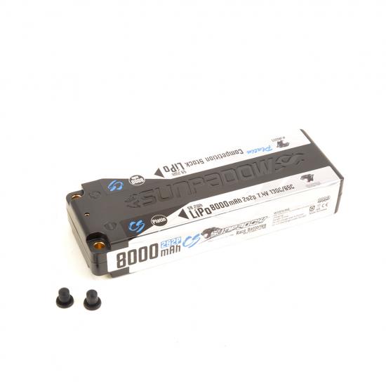 Sunpadow Platin Series HV LiPo - 8000mAh 2S2P 7.4V 130C