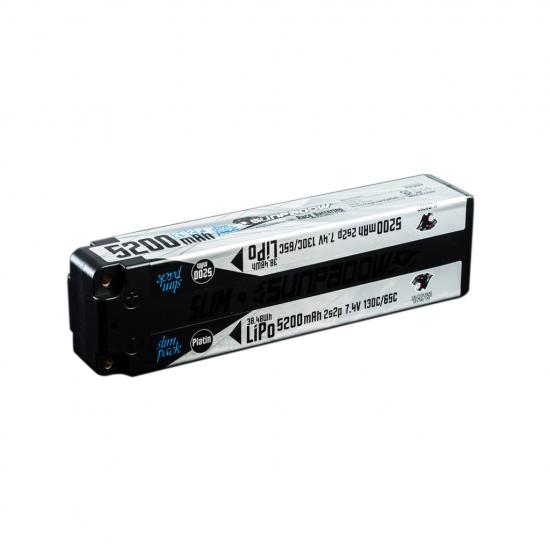 Sunpadow HV Slim Stick LiPo - 5200mAh 2S1P 7.4V 130C