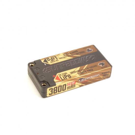 Sunpadow Platin Series Shorty LiPo - 3800mAh 2S1P 7.4V 130C
