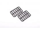 Plastic Washer Set 1,1.5,2,3,4mm (20 pcs)