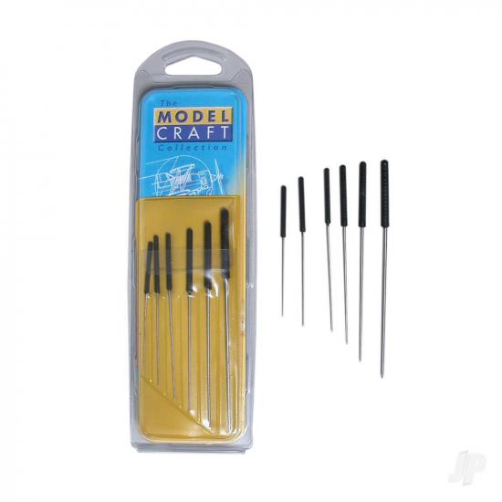 Modelcraft Smoothing Broach Set 0.6-2.0mm (Pbr2202)