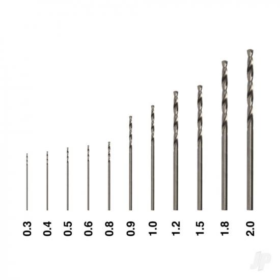 Modelcraft HSS Drill Bits 2.0mm (10)