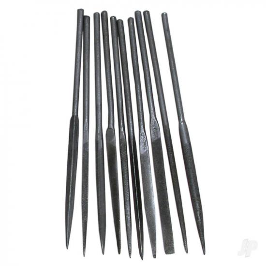 Modelcraft Budget Needle File (Set of 10) (Pfl6001)