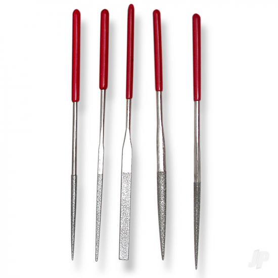 Modelcraft Diamond Needle Files (Set of 5) (Pfl6002)