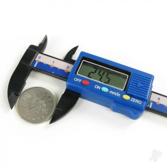 Modelcraft Digital Plastic Vernier 100mm (PGA1001)