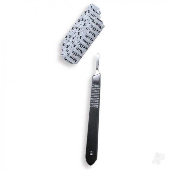 Modelcraft Stainless Steel Scalpel HDl No.3  11 Blade (Pkn1214/3/11)