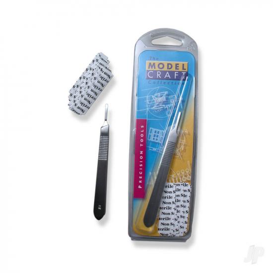 Modelcraft Stainless Steel Scalpel HDl No.3  11 Blade (Pkn1214/3/11)