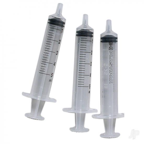 Modelcraft 3x5ml Syringes (Pol1005/3)