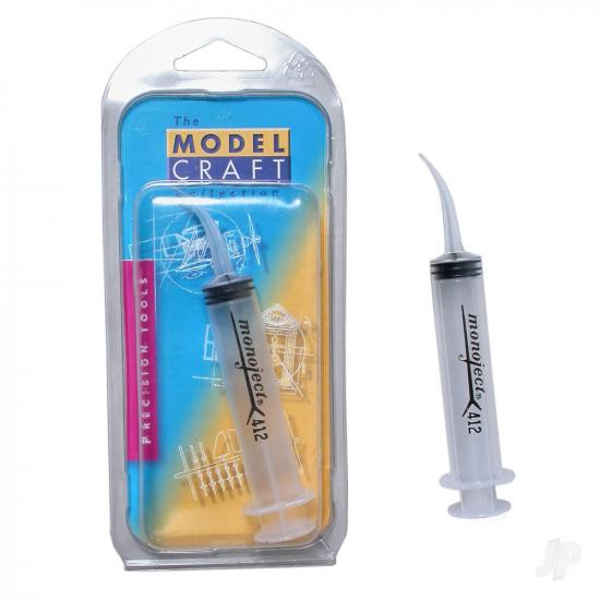 Modelcraft 12ml Curved Syringe incl. Tip (Pol1012/C)