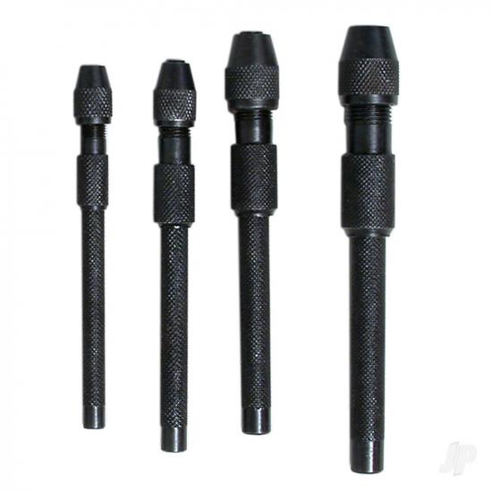Modelcraft Pin Vices- Set of 4 (PPV4001/S)
