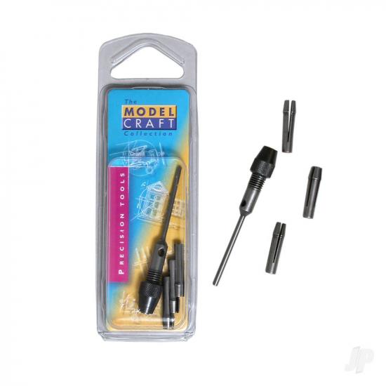 Modelcraft Adaptor Chuck Set With 4 Collets (PPV5155)
