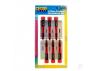Modelcraft PSD1600 6pc Slotted Screw Driver Set