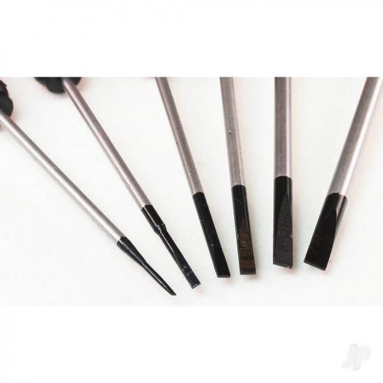Modelcraft PSD1600 6pc Slotted Screw Driver Set