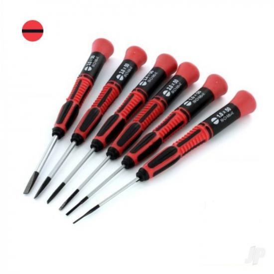 Modelcraft PSD1600 6pc Slotted Screw Driver Set