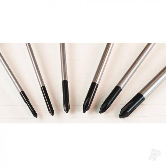 Modelcraft PSD1602 6pc Phillips Screw Driver Set