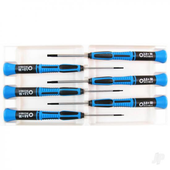 Modelcraft PSD1606 6pc Hex Key Driver Set