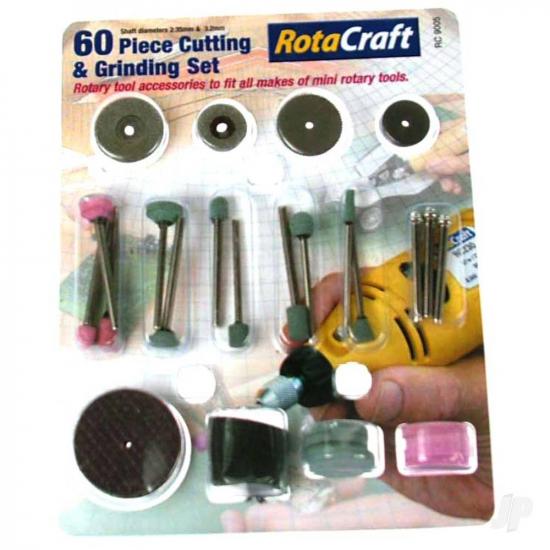 Modelcraft R/C9005 60pc Cutting + Grinding Set