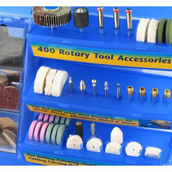 Modelcraft R/C9400 400pc Rotary Tool Accessory Set