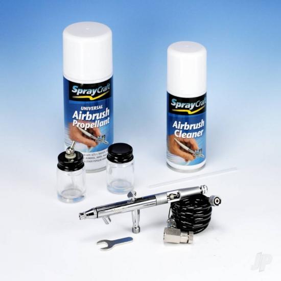 Spraycraft SP50K Multi Purpose Airbrush Kit (Dual Action)