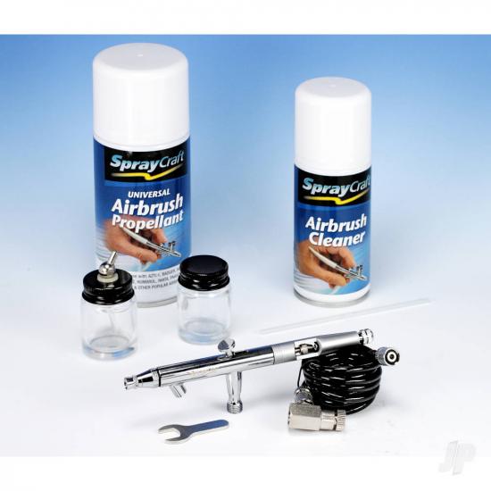 Spraycraft SP50K Multi Purpose Airbrush Kit (Dual Action)
