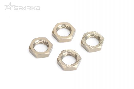Sparko F8 Aluminium Wheel Nut(Hard Anodizing) (4)