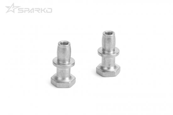 Sparko F8 Shock Ball Stud Offset 0mm for Front and Rear (2)