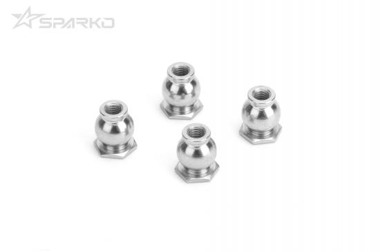 Sparko F8 Rear Upper Arm Ball Stud 7.0mm Hex (4)