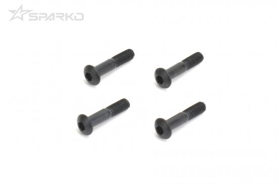 Sparko F8 Hex Shanked Button M3x13.7mm (4)