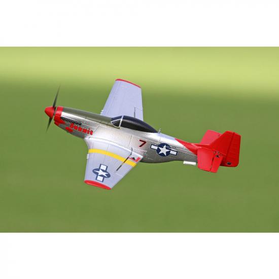 Top RC P51 Red Tail RTF 450 (Mode 1)