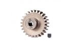 Traxxas Gear, 25-T pinion (1.0 metric pitch) (fits 5mm shaft)/ set screw (for use only with steel spur gears)