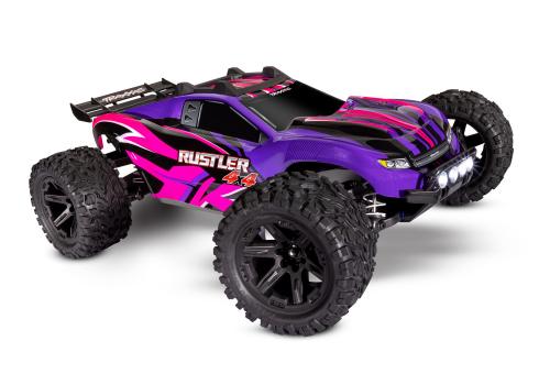 Traxxas Rustler 4x4 XL-5 Brushed With Lights
