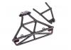 Traxxas Bumper, rear / bumper mount (fits 4WD Slash) (for LED light kit installation)